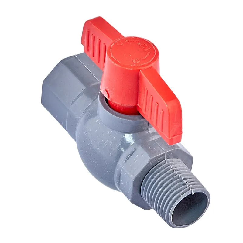 Кран шаровой Plamix PVM-1/2" FM PVC (PM0619), фото 1