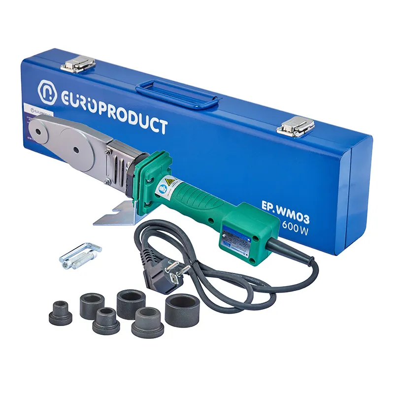Паяльник для труб PPR, Europroduct EP.WM03 (плоскі насадки) 20/32mm (EP6093), фото 1