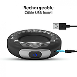 Ерекційне кільце з вібрацією Sex Titan USB, фото 3