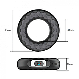 Ерекційне кільце з вібрацією Sex Titan USB, фото 4