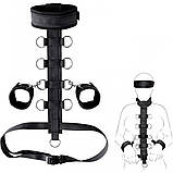 Нейлоновий БДСМ бондаж + маска, фото 2