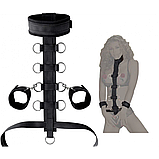 Нейлоновий БДСМ бондаж + маска, фото 9