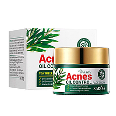 Крем для обличчя SADOER Tea Tree Acne догляд за проблемною шкірою 50 г