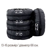Чохол для автомобільних запасних шин з поліестеру з ручкою для транспортування 13-16 дюймів