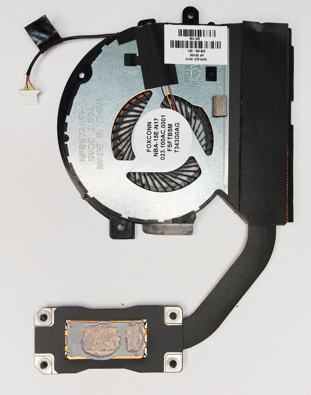 Вентилятор для ноутбука HP ENVY X360 15-BP series, фото 1