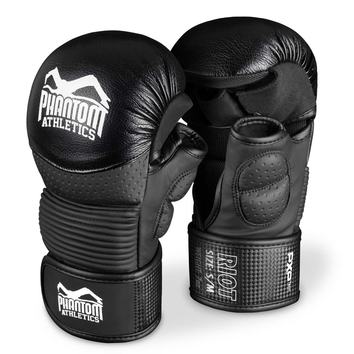 Рукавиці для ММА Phantom RIOT Pro Black L/XL, фото 1