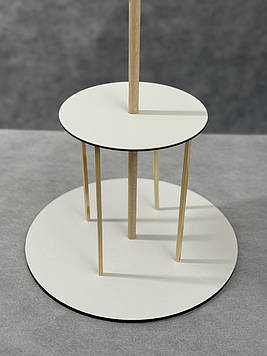 Конструкція для 2-х ярусного торта (Ø 16/30 см) Код/Артикул