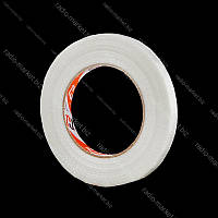 Клейка стрічка з поздовжнім скловолокнним армуванням 10мм 50м