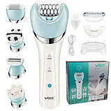 Пилка для ступень, Жіночий тример для тіла, Пилка для п'ят Жіночий епілятор зони бікіні VT-25, фото 5