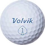 М'ячі для гольфу Volvik Tour S3 12 шт, білі, фото 4