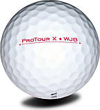 М'ячі для гольфу Vision PRO-TOUR X * WJB 12 шт, біло-червоний, фото 2