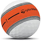 М'ячі для гольфу Taylor Made Tour Response Stripe Multi 2025 12 шт, різнокольорові, фото 3