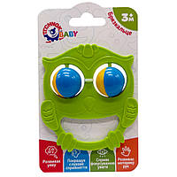 Дитяче брязкальце "Совушка" 9338TXK-4 зелений