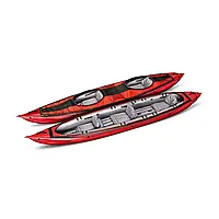 Каяк надувний Gumotex SEAWAVE SET /021, червоно-сірий