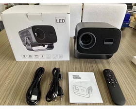 Портативний проєктор V8 4K Android 11 з Wi-Fi 2.4G/5G і Bluetooth 5.0 SV227