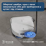 Робот-пилосос Ecovacs Deebot Ozmo X5 Pro Omni (DDX39) White, фото 3