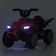 Дитячий електроквадроцикл Bambi Super ATV 12V (червоний колір), фото 5