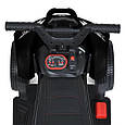 Дитячий електроквадроцикл Bambi Super ATV 12V (чорний колір), фото 8