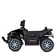 Дитячий електроквадроцикл Bambi Super ATV 12V (чорний колір), фото 9