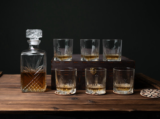 Набір для віскі + камні для охолодження