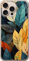 Чехол на iPhone 16 Pro Max Кольорове листя "5644u-3706-72104"