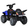 Дитячий електроквадроцикл Bambi Super ATV 12V (синій колір), фото 5