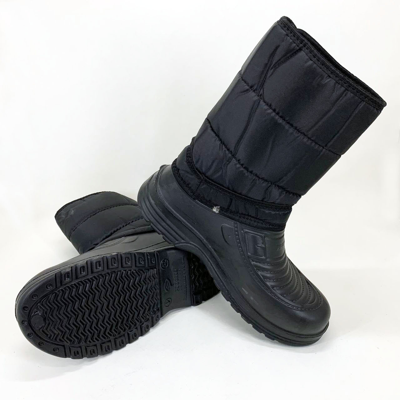 Чоловіче взуття для тактичного використання 43р 27см, Гумові утеплені чоботи чоловічі короткі NJ-60, фото 1