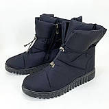 Жіночі бурки на липучках 42р 27см, Жіночі валянки на підошві дутики затяжці VN-60, фото 4
