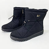 Бурки повстяні жіночі 40р 26см, Бабушці бурки жіночі, Жіночі дутики з текстилю калоші на хутрі BA-52, фото 4