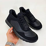 Кросівки зимові утеплені хутром, Термо кросівки зимові Чоловічі на утепленні DQ-48, фото 8