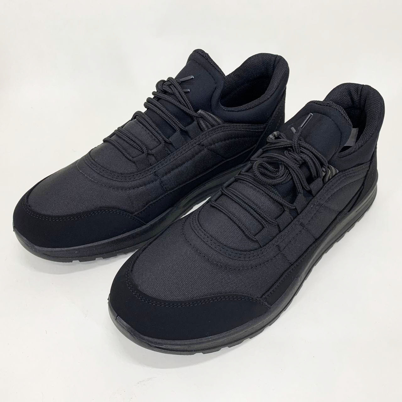 Кросівки утеплені для зими 41р, Чоловіче термо взуття, Оригінальні зимові кросівки на хутрі EB-72, фото 1