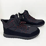 Тепле робоче взуття для чоловіків 44р, Чоловічі кросівки на зиму водонепроникні термопідкладка JZ-19, фото 5
