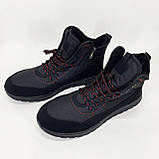 Чоловічі кросівки зимові на утепленні 43р, Чоловічі повсякденні кросівки демі, Осіннє утеплене взуття VQ-33, фото 3
