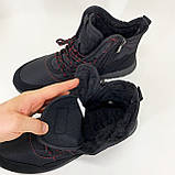 Чоловічі кросівки зимові на утепленні 43р, Чоловічі повсякденні кросівки демі, Осіннє утеплене взуття VQ-33, фото 5