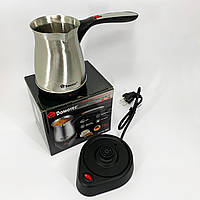 Електрична турка для кави з автовідключенням Domotec, Електрична турка кавоварка Електро WE-28