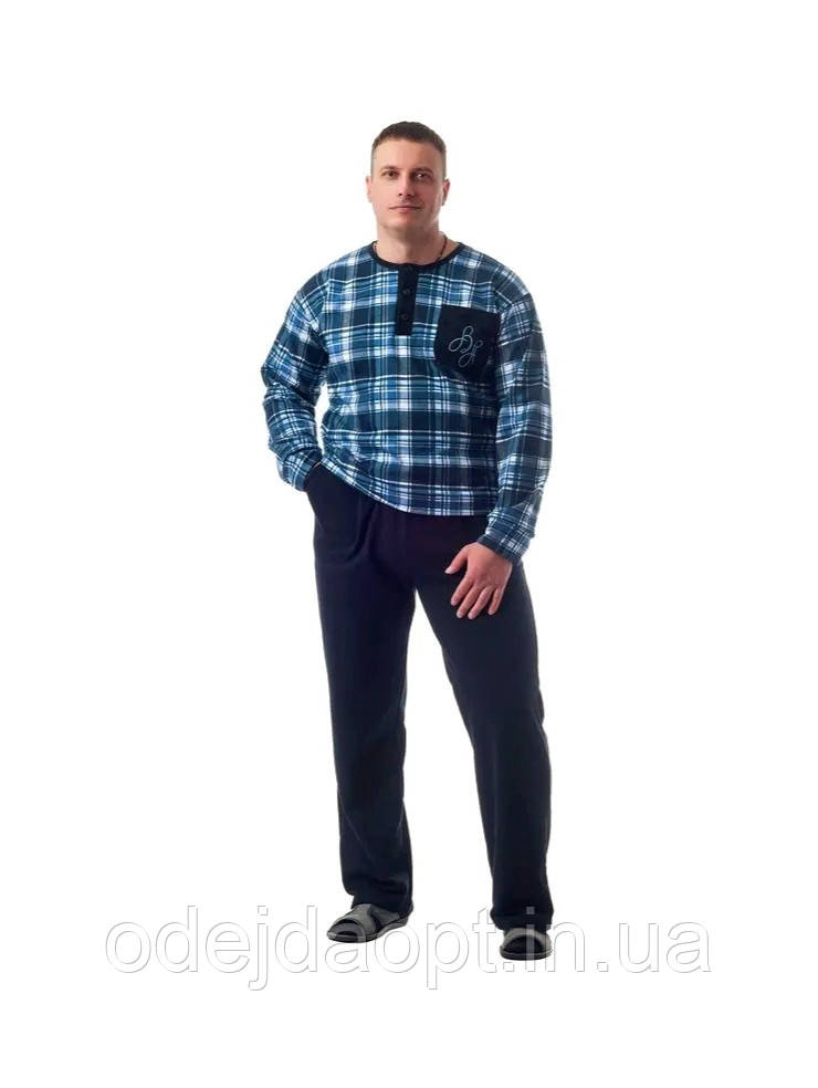 Чоловіча тепла піжама