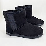 Жіночі дутики водонепроникні, Зимові жіночі утеплені черевики Дутики болонові NV-18, фото 7