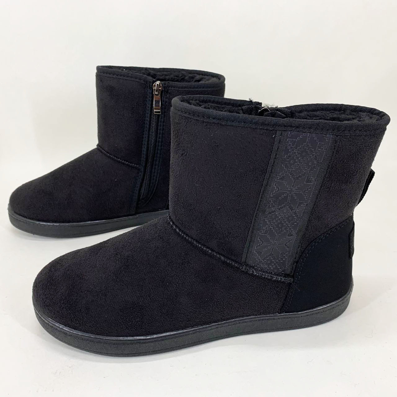 Жіночі калоші піна на хутрі 40р, Жіночі дутики на затяжці калоші пінка в наявності IT-81, фото 1