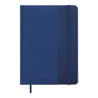 Щоденник датований Buromax Barone зі штучної шкіри А5 336 сторінок синій