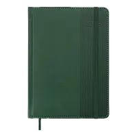 Щоденник датований Buromax Barone зі штучної шкіри А5 336 сторінок зелений