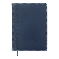 Щоденник датований Buromax Vienna зі штучної шкіри А5 336 сторінок синій