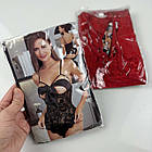 Мереживне боді №2013 з відкритим доступом, фото 2