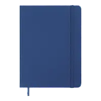 Щоденник датований Buromax Touch ME зі штучної шкіри А5 336 сторінок синій