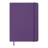 Щоденник датований Buromax Touch ME зі штучної шкіри А5 336 сторінок фіолетовий