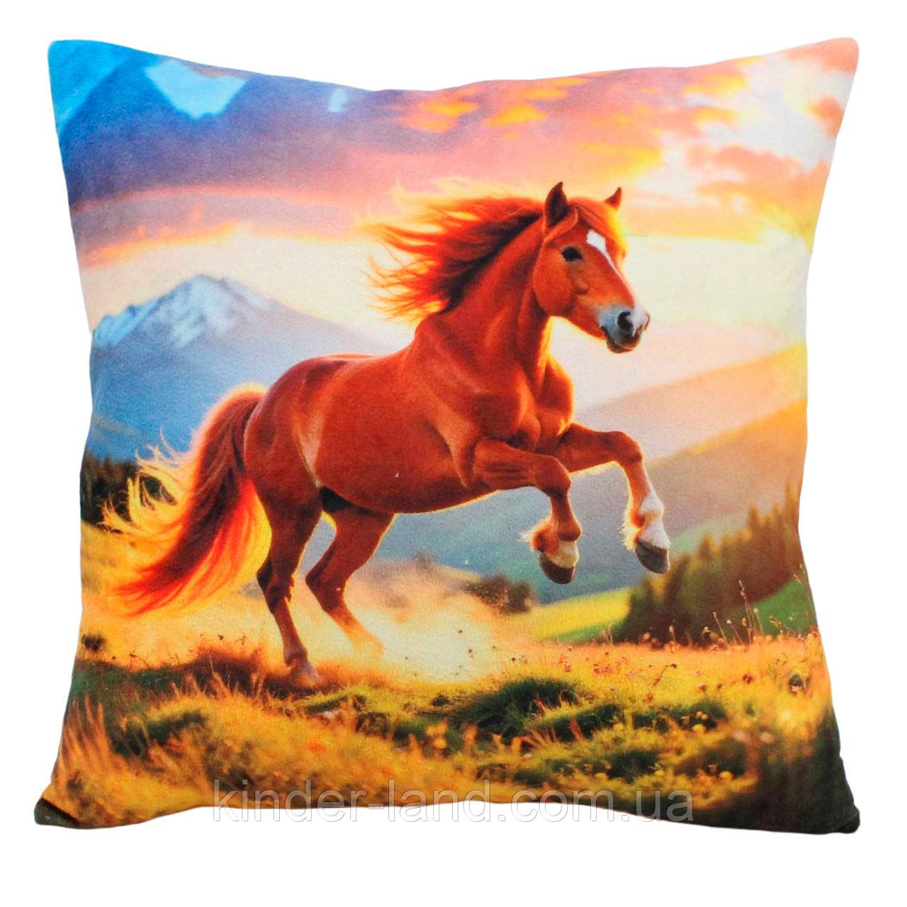 М’яка подушка Кінь, 36 см, (символ 2026 року)