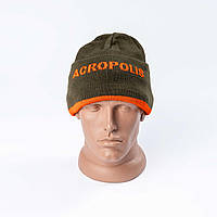 Шапка сигнальна двостороння Олива / Помаранчевий - Acropolis ОШМ-5н