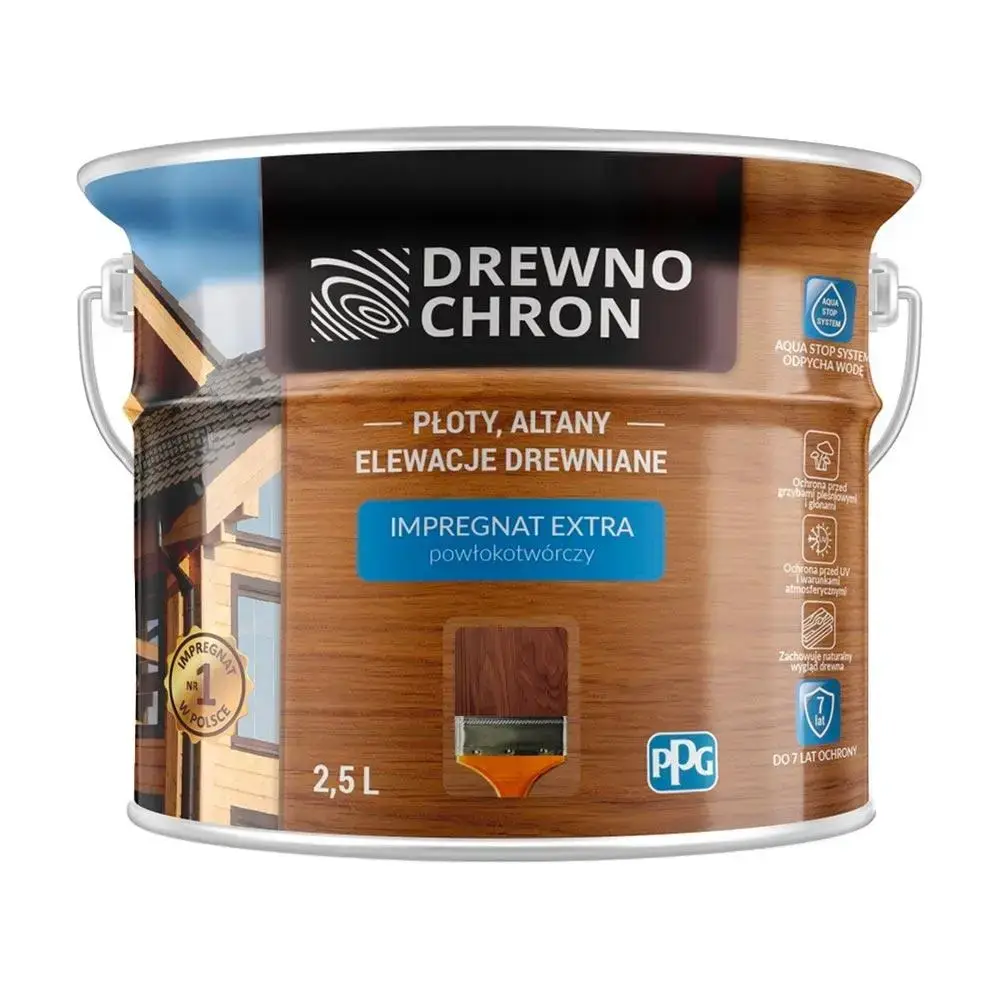 Просочення для дерева Drewnochron Impregnat Extra дуб 2.5л