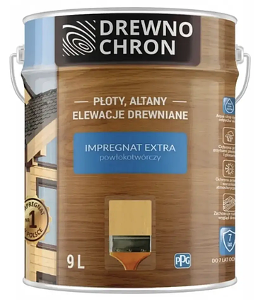 Просочення для дерева Drewnochron Impregnat Extra палісандр 9л, фото 1