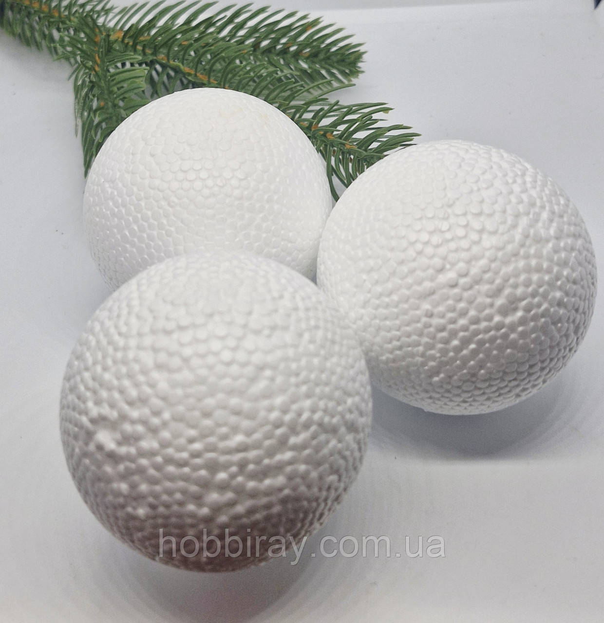Пінопластова фігура Куля. Діаметр 6см. 1шт., фото 1