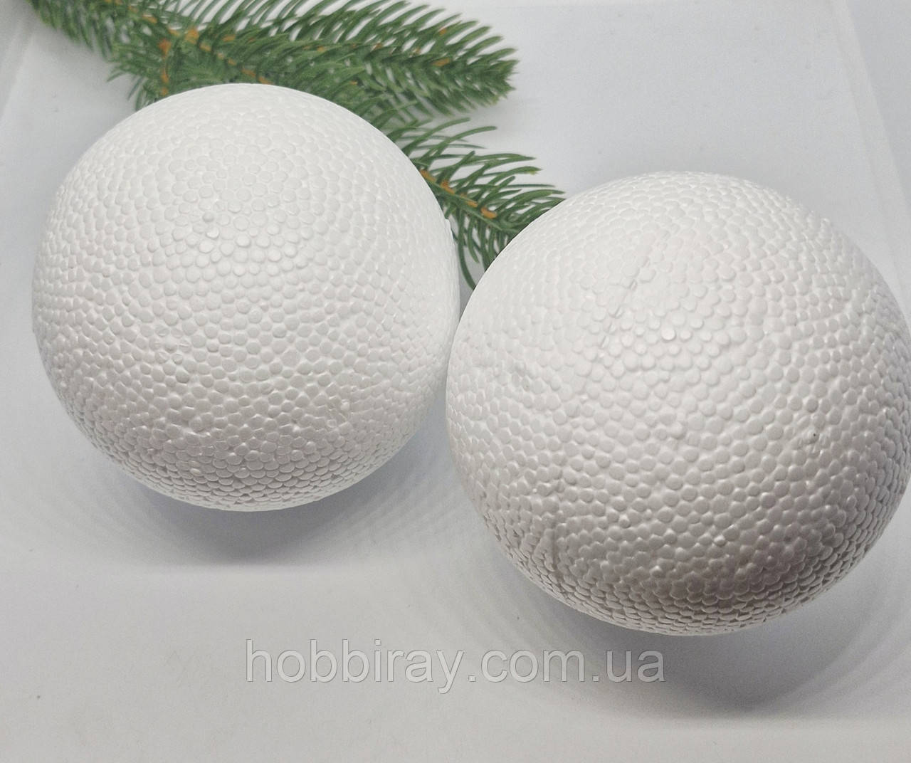 Пінопластова фігура Куля. Діаметр 8см. 1шт., фото 1